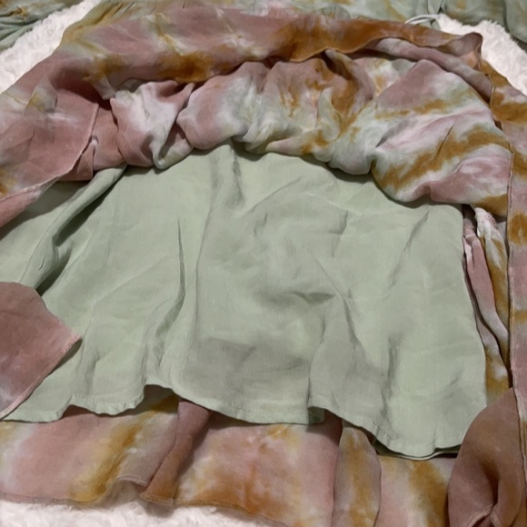 Young Fabulous & Broke Rosa Tie Dye Short Dress Small - Picture 10 of 12